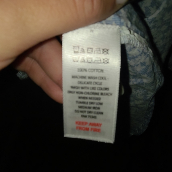 EUC Joie Blue and White Floral Dress - Picture 5 of 5